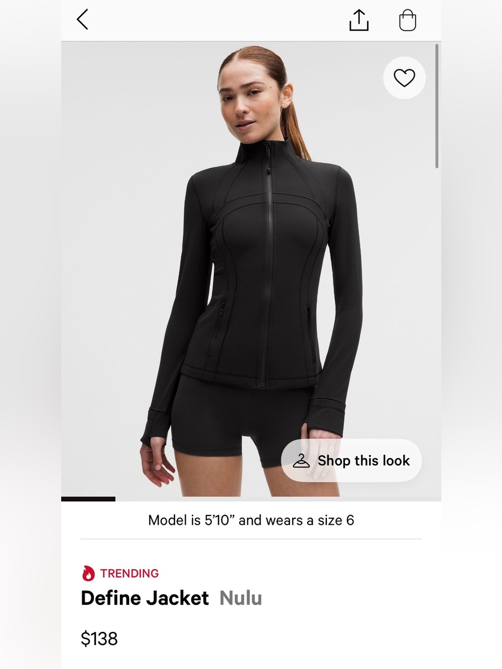 Black Define Jacket